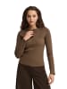 Polo Club T-Shirt WOMAN RIGBY GO ORLA LONG SLEEVE SLIM FIT in Braun