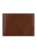 mano Don Antonio Geldbörse RFID Schutz Leder 10 cm in cognac