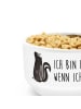 Mr. & Mrs. Panda frühstücksbowl Stinktier Sitzen mit Spruch in Weiß