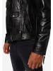 Ricano Lederjacke Harlem in Schwarz