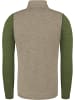 Normani Outdoor Sports Herren Merino Langarm mit 1/4 Zipper Mildura in Khaki
