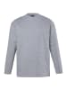 STHUGE Kurzarm T-Shirt in grau melange