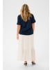 KAFFE curve T-shirt KCannia Loose fit in Midnight Marine