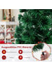 COSTWAY Künstlicher Weihnachtsbaum mit Beleuchtung in Grün