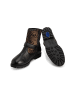 VITAFORM Hirschleder Stiefeletten in schwarz