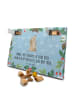 Mr. & Mrs. Panda Hunde Adventskalender Hund Liebe mit Spruch in Eisblau