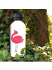 Mr. & Mrs. Panda Kindertrinkflasche Flamingo Stolz ohne Spruch in Weiß