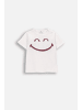 Coccodrillo T-Shirt mit kurzen Ärmeln in ecru