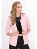 myMo ROCKS Damen Fleecejacke in Hellpink