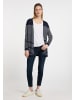 DreiMaster Maritim Damen Cardigan in Marine Wollweiss