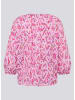 Rabe Bluse in Rosa