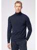 Roy Robson Strickrollkragenpullover Merinowolle - Easy Care in DARK BLUE