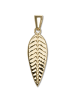 GoldDream Anhänger Gold 333 Gelbgold - 8 Karat Feder Kettenanhänger