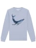 wat? Apparel Sweatshirt Wal in Serene Blue
