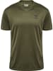 Hummel Hummel T-Shirt Hmlactive Multisport Herren Atmungsaktiv Schnelltrocknend in OLIVE NIGHT