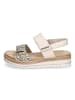 remonte Sandale in Beige Multi