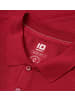 IDENTITY Polo Shirt active in Dunkel rot meliert