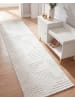 Beliani Kurzflor TAMIREL in Weiß - (W) 80 x (L) 300 cm