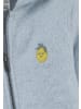 Hessnatur Softfleece Overall Regular in helles jeansblau