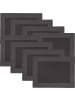 Erwin Müller Tischset 8er-Pack Lissabon in grau