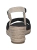 Tamaris Plateau-Sandaletten in BLACK