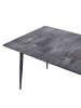 Beliani Esszimmertisch TOLENTINO in Grau - (W) 90 x (H) 75 x (L) 180 cm
