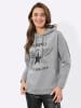 WITT WEIDEN Sweatshirt in grau-meliert