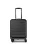 Franky Munich 4.0 4 Rollen Kabinentrolley 55 cm Laptopfach mit Dehnfalte black dull
