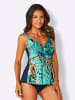 WITT WEIDEN Tankini in smaragd-türkis-bedruckt