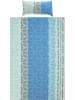 Erwin Müller Seersucker Bettwäsche in blau-grau