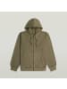 G-Star Raw Sweatjacke in khaki - 0001