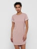 JACQUELINE de YONG Lockeres Kleid Shirtkleid JDYIVY Rundhals Midi Dress Tunika in Rosa