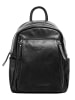 Samantha Look Rucksack echt Leder in schwarz