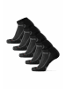 DANISH ENDURANCE Laufsocken Long Distance Running Low-Cut in Black/Grey