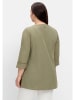 sheego Bluse in khaki