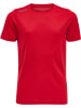 Newline Newline T-Shirt S/S Kids Core Laufen Kinder in TANGO RED