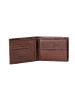 Esquire Chicago Geldbörse RFID Schutz Leder 12 cm in braun