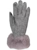 styleBREAKER Touchscreen Handschuhe in Grau