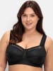 sheego Entlastungs-BH ohne Bügel in schwarz