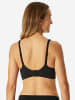 Schiesser Bügelloser BH Unique Cotton in Schwarz