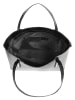 Cluty Handtasche echt Leder in schwarz