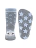 ewers 2er-Set Stoppersocken ABS 2er Pack Dino/Ringel in grau meliert/anthrazit meliert