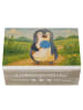 Mr. & Mrs. Panda Aufbewahrungsbox Pinguin Lolli Design ohne Spruch in Weiß
