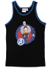 Avengers 2er Pack Marvel The Avengers Unterhemd in grau/schwarz