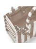 Reisenthel Daily Shopper - Shopper XS 27 cm (leo vanilla) in summerstripes coffee