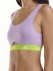 adidas Bustier SCOOP BRALETTE in bliss lilac