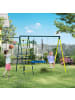 Outsunny Kinderschaukel 267L x 180B x 202H cm
