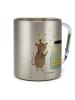 Mr. & Mrs. Panda Tasse Maus Sterne ohne Spruch in Silber