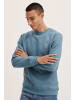 BLEND Sweatshirt BHDownton in Blau