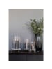 Fink Windlicht mit Glas Yono silberfarben - (H) 23 cm